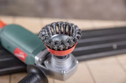 Кордщетка HAMMER чаша 85мм для УШМ витая сталь (207-106) купить в Нижневартовске