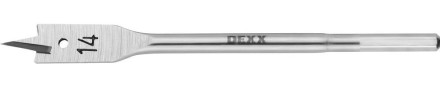 Сверло по дереву перовое, шестигранный хвостовик, DEXX 2945-14, d=14мм 2945-14 купить в Нижневартовске