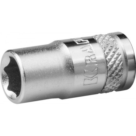 Торцовая головка KRAFTOOL &quot;INDUSTRIE QUALITAT&quot;, Cr-V, FLANK, хромосатинированная, 1/4&quot;, 7 мм 27815-07_z01 купить в Нижневартовске