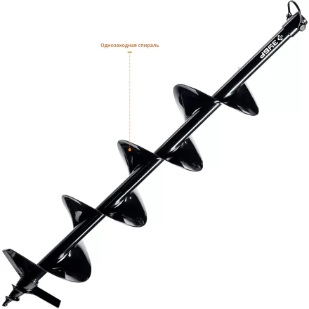 Шнек для мотобуров ЗУБР d 150 мм, грунт, (7051-15) купить в Нижневартовске