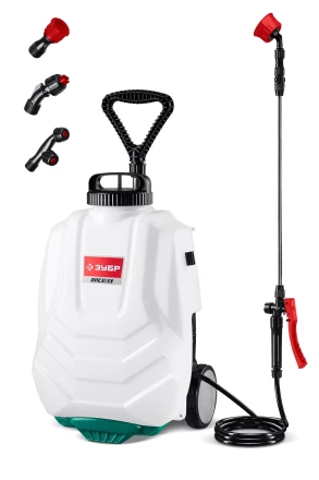 ЗУБР 16 л, колеса, аккумуляторный опрыскиватель (ОПС-16К) купить в Нижневартовске