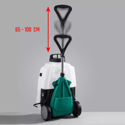 ЗУБР 16 л, колеса, аккумуляторный опрыскиватель (ОПС-16К) купить в Нижневартовске