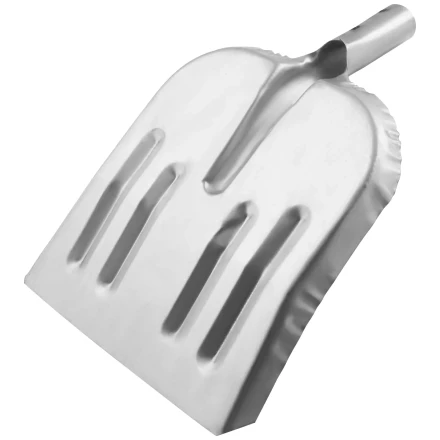 Лопата для уборки снега стальная оцинкованная, 320 х 340 мм, без черенка, Россия 615365 купить в Нижневартовске