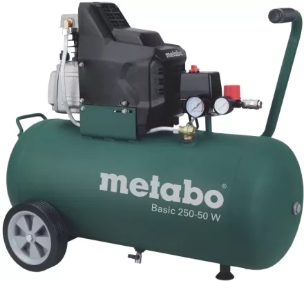 Компрессор масляный поршневой прямой привод Metabo Basic 250-50 W купить в Нижневартовске