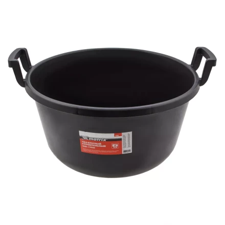 Таз круглый строительный гибкий с ручками, 50 л Matrix 81466 купить в Нижневартовске