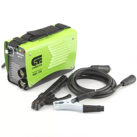 Аппарат инверторный дуговой сварки СИБРТЕХ ИДС-190 94376 купить в Нижневартовске