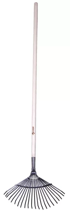 Грабли ЗУБР веерные с черенком, 22 плоских зубца 4-39593 купить в Нижневартовске