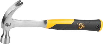 Молоток-гвоздодер JCB цельнокованый, двухкомпонентная виброгасящая рукоятка, 450г JHM003 купить в Нижневартовске