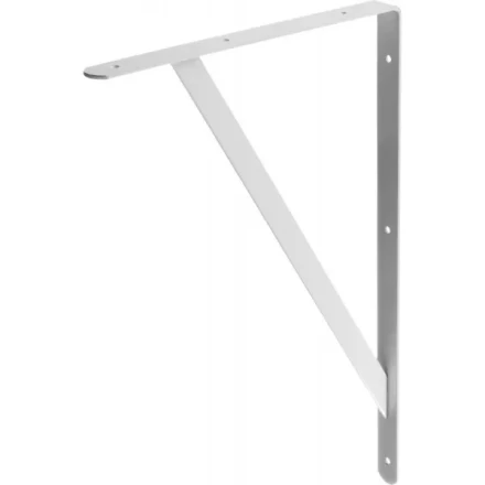 Уголок-кронштейн STAYER "MASTER", усиленный, 500х330х30х4мм, белый 37424-1 купить в Нижневартовске