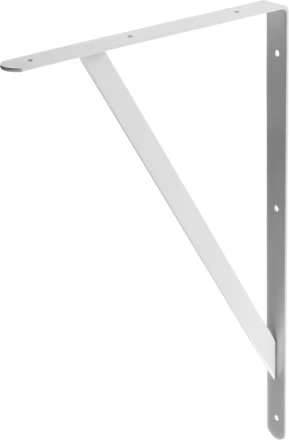 Уголок-кронштейн STAYER "MASTER", усиленный, 500х330х30х4мм, белый 37424-1 купить в Нижневартовске