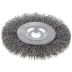 Щетка STAYER дисковая для точильно-шлифовального станка, витая сталь 0,3мм, 175/12,7/16мм 35185-175 купить в Нижневартовске