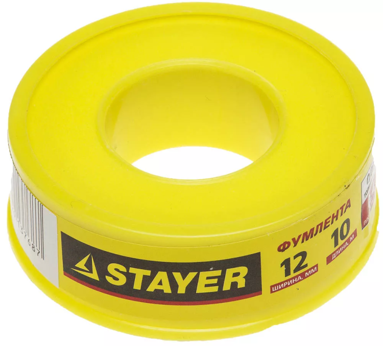 Фумлента STAYER "MASTER", плотность 0,40 г/см3, 0,075ммх12ммх10м 12360-12-040 купить в Нижневартовске