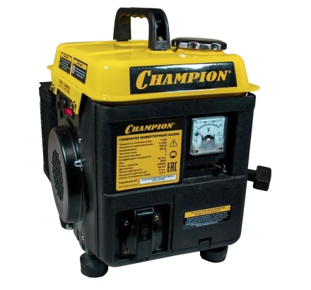 Бензогенератор инверторный CHAMPION IGG 980 купить в Нижневартовске