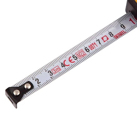 Рулетка Denzel 3м х 13мм, двухкомп. корпус, кнопка-пауза, 31540 купить в Нижневартовске