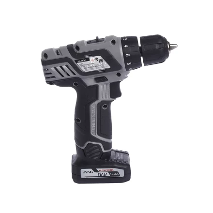 Аккумуляторная дрель-шуруповерт ИНТЕРСКОЛ ДА-18ЭР Li-ion (2 х 2Ач) купить в Нижневартовске