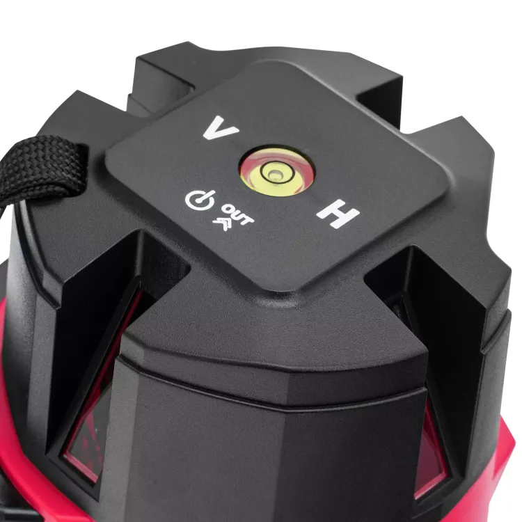 Лазерный уровень MTX CRL-30R, 30 м, красный луч, батарейки, резьба 5/8" 35034 купить в Нижневартовске