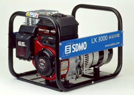 Бензогенератор SDMO LX 3000 купить в Нижневартовске
