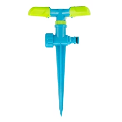 Разбрызгиватель вращающийся Palisad 65812, 3 лопасти, на пике, ABS-пластик, LUXE