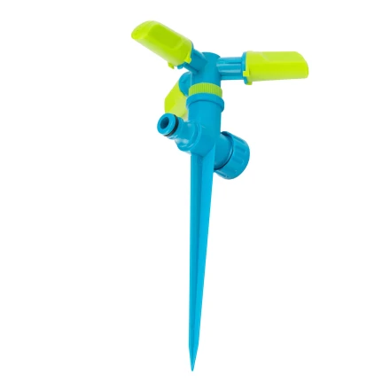 Разбрызгиватель вращающийся Palisad 65812, 3 лопасти, на пике, ABS-пластик, LUXE купить в Нижневартовске