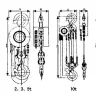 Таль ручная цепная тип HSZ-E г-п 3 тонн H=9 метра купить в Нижневартовске