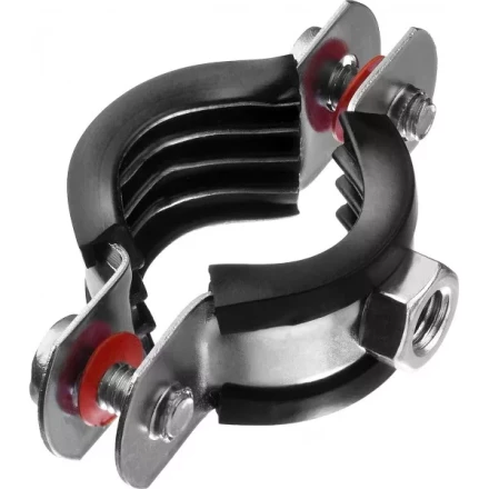 Хомут трубный с гайкой, оцинкованный, 3/4", 9шт, ЗУБР Мастер 37850-25-29 37850-25-29 купить в Нижневартовске