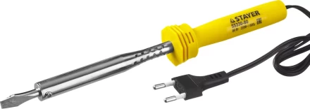 Паяльник STAYER "STANDARD" с пластмассовой рукояткой и долговечным жалом, 80 Вт, клин 55330-80 купить в Нижневартовске