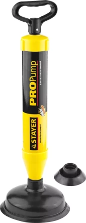 Вантуз STAYER "Professional" вакуумный PROPump, с двумя адаптерами 51925 купить в Нижневартовске