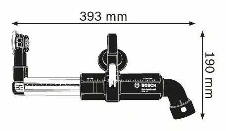 Насадка для пылеудаления Bosch GDE 16 Cyl (1.600.A00.1FJ) купить в Нижневартовске