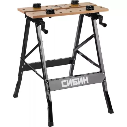 Верстак столярный СИБИН складной, 605х635х780 мм 38723 купить в Нижневартовске