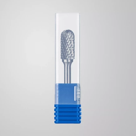 Зубр Твердосплавная борфреза C - цилиндр со сферическим концом, 12 х 25 мм (28802-12-25) купить в Нижневартовске