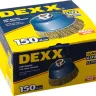 DEXX. Щетка чашечная для УШМ, витая стальная латунированная проволока 0,3мм, 150ммхМ14 35103-150 купить в Нижневартовске
