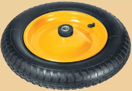 Колесо пневматическое 3.25/3.00-8  D360мм подш. вн. диам. 16 мм длина оси 94мм PALISAD 68943 купить в Нижневартовске
