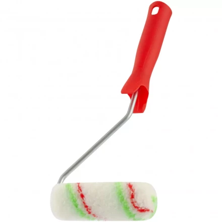 Мини-валик в сборе "Эмали" 110 мм ворс 12 мм D 16 мм D ручки 6 мм полиамид полиакрил Сибртех 80584 купить в Нижневартовске