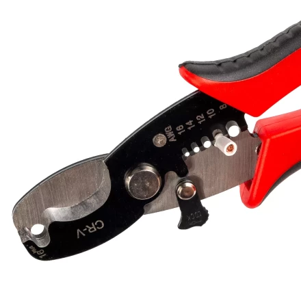 Ножницы для резки проводов КВТ MC-07 до 15 мм с функцией зачистки изоляции (86619) купить в Нижневартовске