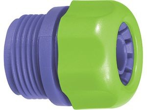 Соединитель пластмассовый  для шланга 1/2&quot; с внешней резьбой 3/4&quot;  PALISAD 66145 купить в Нижневартовске