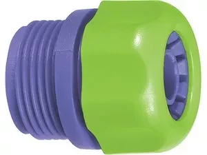 Соединитель пластмассовый  для шланга 1/2" с внешней резьбой 3/4"  PALISAD 66145 купить в Нижневартовске