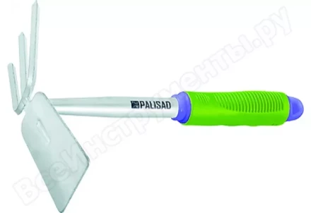 Мотыжка комбинир. "трапеция" и 3-зубая обрез. рук-ка может исп. в сборе с  63016 63017  PALISAD 63008 купить в Нижневартовске