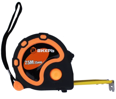 Рулетка Вихрь 7,5мх25мм купить в Нижневартовске