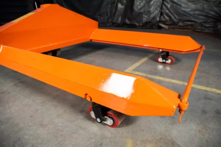 Тележка гидравлическая для рулонов 2500 кг 1150х850 мм полиуретановые колеса TOR ZT 1182529 купить в Нижневартовске