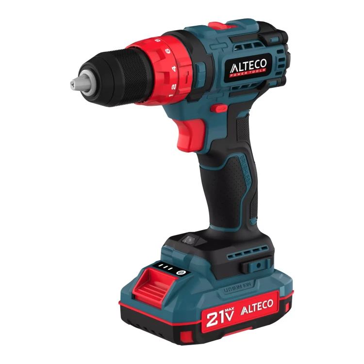 Бесщеточная аккумуляторная ударная дрель-шуруповерт ALTECO CID 21-45 BL 71409 купить в Нижневартовске