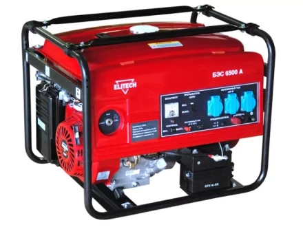 Бензогенератор Elitech БЭС 6500 А +Аккумулятор купить в Нижневартовске