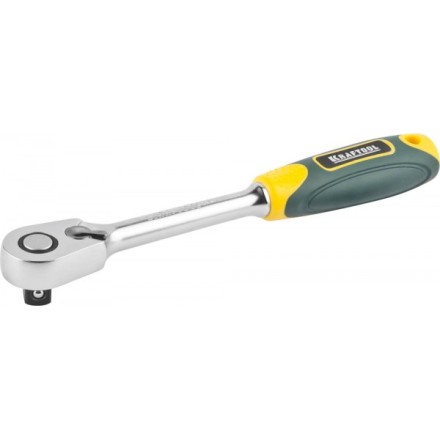 Трещотка для торцовых головок KRAFTOOL &quot;PRO&quot;, Сr-V сталь, 60 зубцов, 1/2&quot; 27794-1/2_z02 купить в Нижневартовске