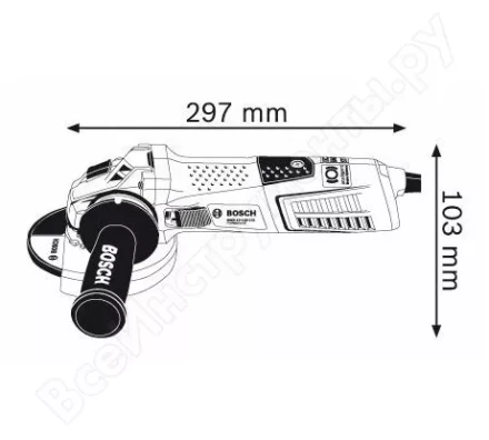 УШМ BOSCH GWS 12-125 CIX (0.601.793.102) купить в Нижневартовске