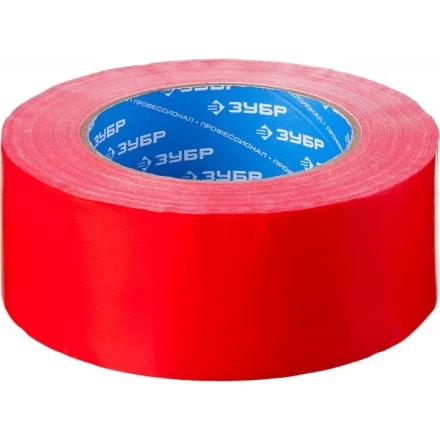 Армированная лента, ЗУБР "ПРОФЕССИОНАЛ" 12094-50-50, универсальная, влагостойкая, 48мм х 45м, красная 12094-50-50 купить в Нижневартовске