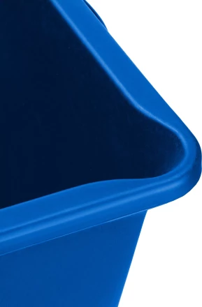 ЗУБР 60 л, первичный высокопрочный пластик, усиленный прямоугольный строительный таз (06096-65) купить в Нижневартовске