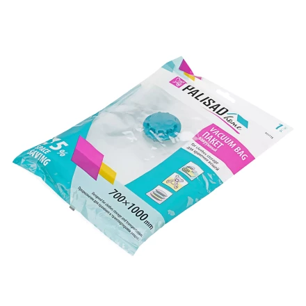 Вакуумный пакет для упаковки и хранения вещей, 70 х 100 см, Home Palisad 931115 купить в Нижневартовске