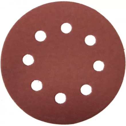 Круг шлифовальный ЗУБР "МАСТЕР" универсальный, из абразивной бумаги на велкро основе, 8 отверстий, Р600, 125мм, 5шт 35562-125-600 купить в Нижневартовске