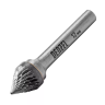 Борфреза по металлу твердосплавная, зенкер 60 град., тип-J, 12 мм// Denzel 72057 купить в Нижневартовске