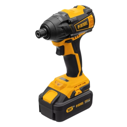 Винтоверт ударный аккумуляторный Denzel 26510 бесщеточный CID-IB-200 18В Li-Ion купить в Нижневартовске