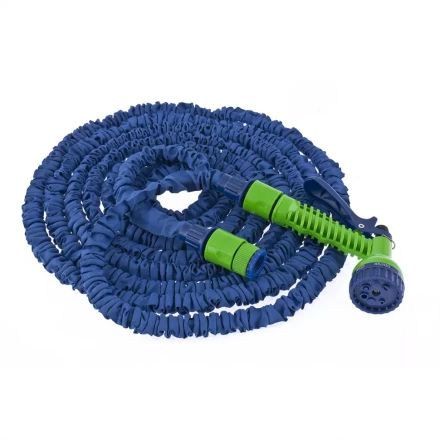 Растягивающийся двуслойный шланг с пистолетом 20 м СИБРТЕХ 67545 купить в Нижневартовске